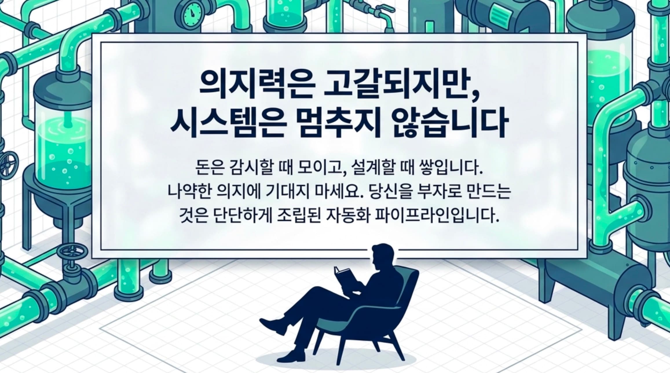 의지력은 고갈되지만 시스템은 멈추지 않습니다