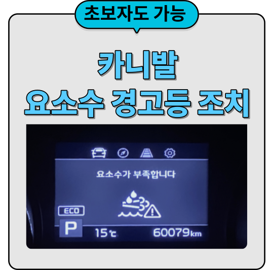 카니발 요소수 경고등 조치 001