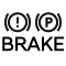 KONA Electric brake warning icon