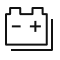 KONA Electric high-voltage battery warning icon