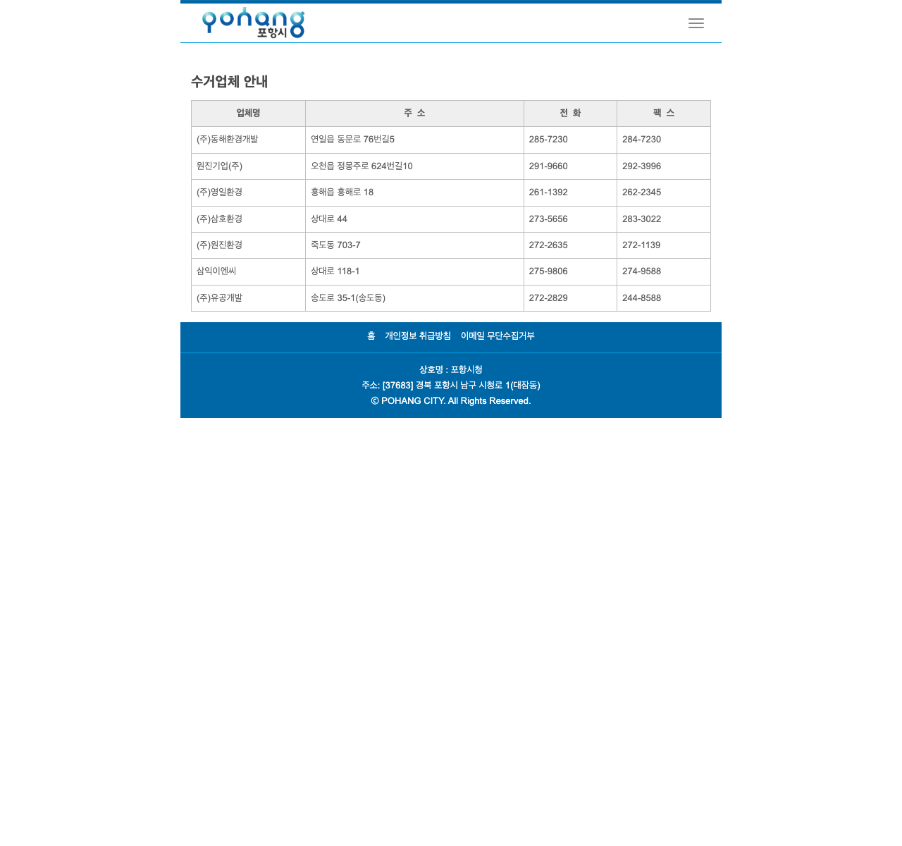 pohang business