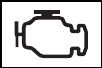 Camry Hybrid malfunction indicator icon
