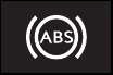 Prius ABS warning icon