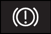Prius amber brake warning icon