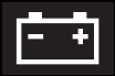 Prius charging system warning icon