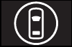 Prius driving assist information icon