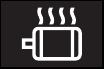 Prius hybrid system overheat warning icon