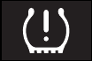 Prius tire pressure warning icon